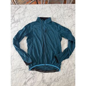 Men's Kitsbow Cycling Sz XS Teal Lightweight Windbreaker Jacket